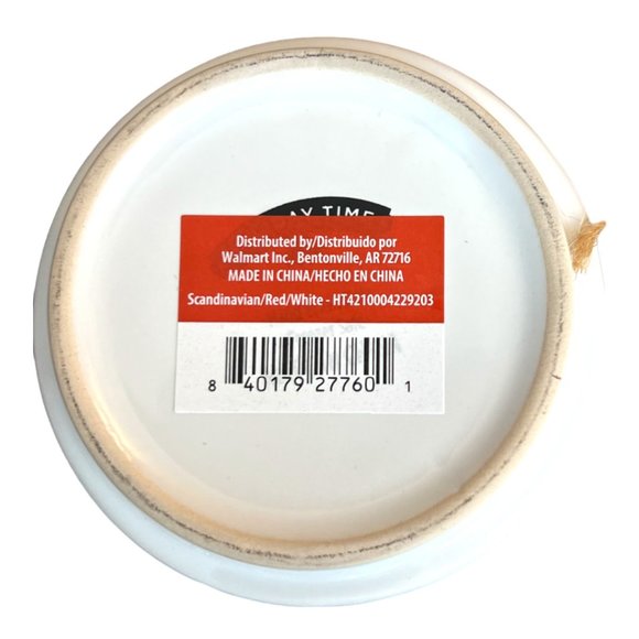 NWT PAIR Complementary Ceramic Holiday Mugs Christmas Winter Scandinavian Hygge - Picture 11 of 16